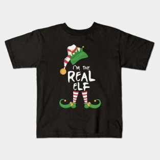 I'm The Real Elf Kids T-Shirt